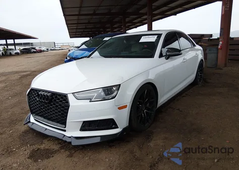 2017 Audi A4 2.0T Premium from USA, damaged, VIN WAUGNAF48HN024591